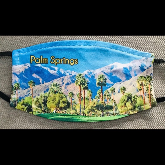Beautiful New PALM SPRINGS Adult FACE MASK O/S - Picture 11 of 15